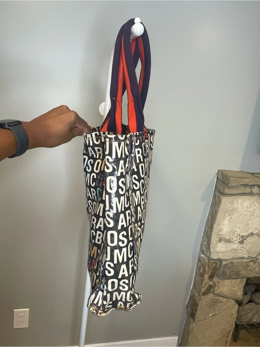 Marc by Marc Jacobs letter-print tote ⭐️ MOST FUN / COLLECTIBLE
